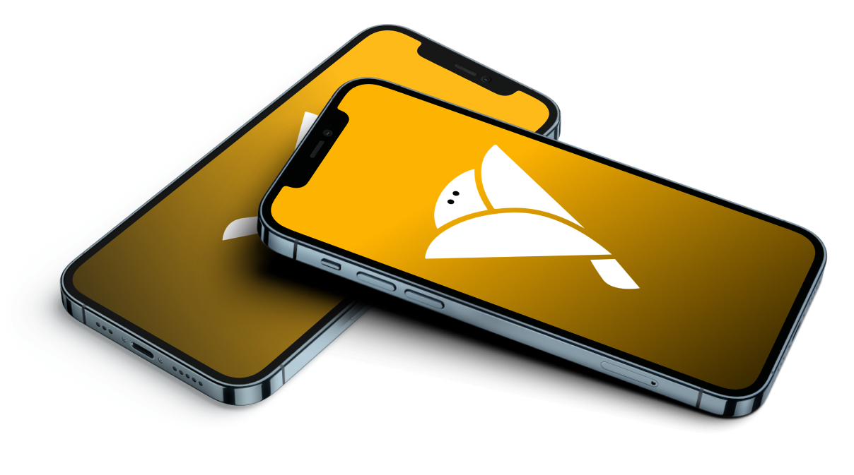 Aplicativo próprio da Crepefy em um celular