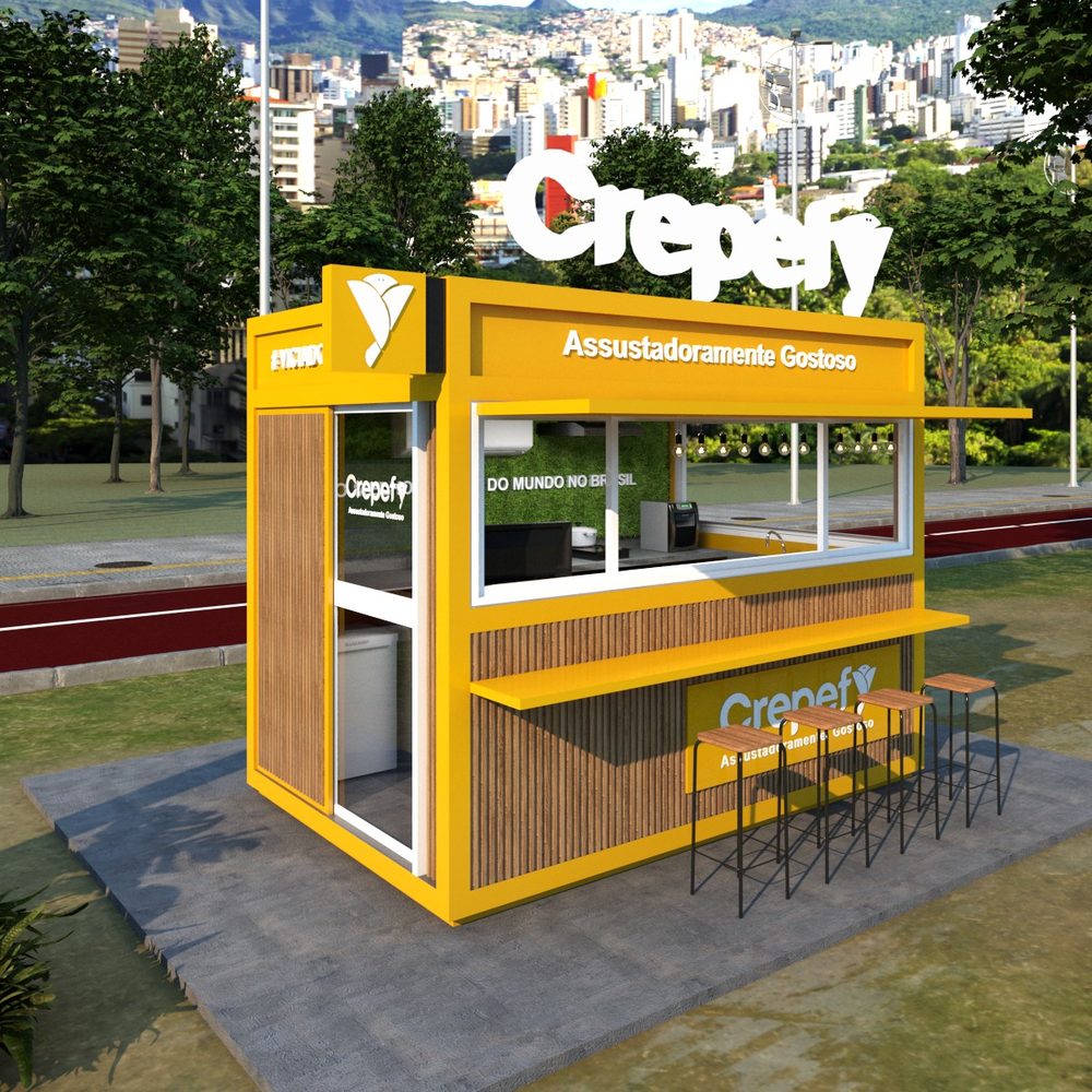 Eco Crepefy Container 3 em 1